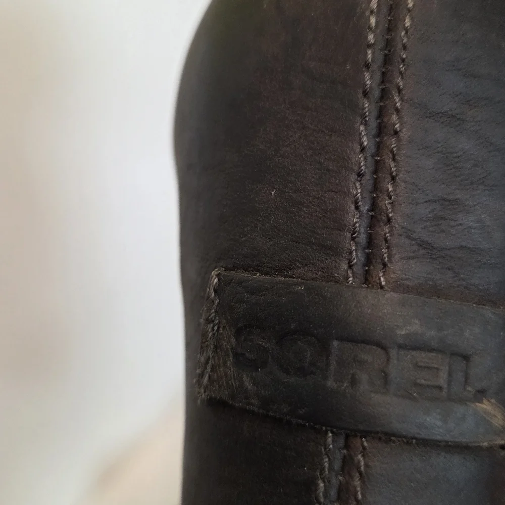 SOREL Joan of Arctic mid wedge boot, women’s 6.5 - Picture 12 of 16